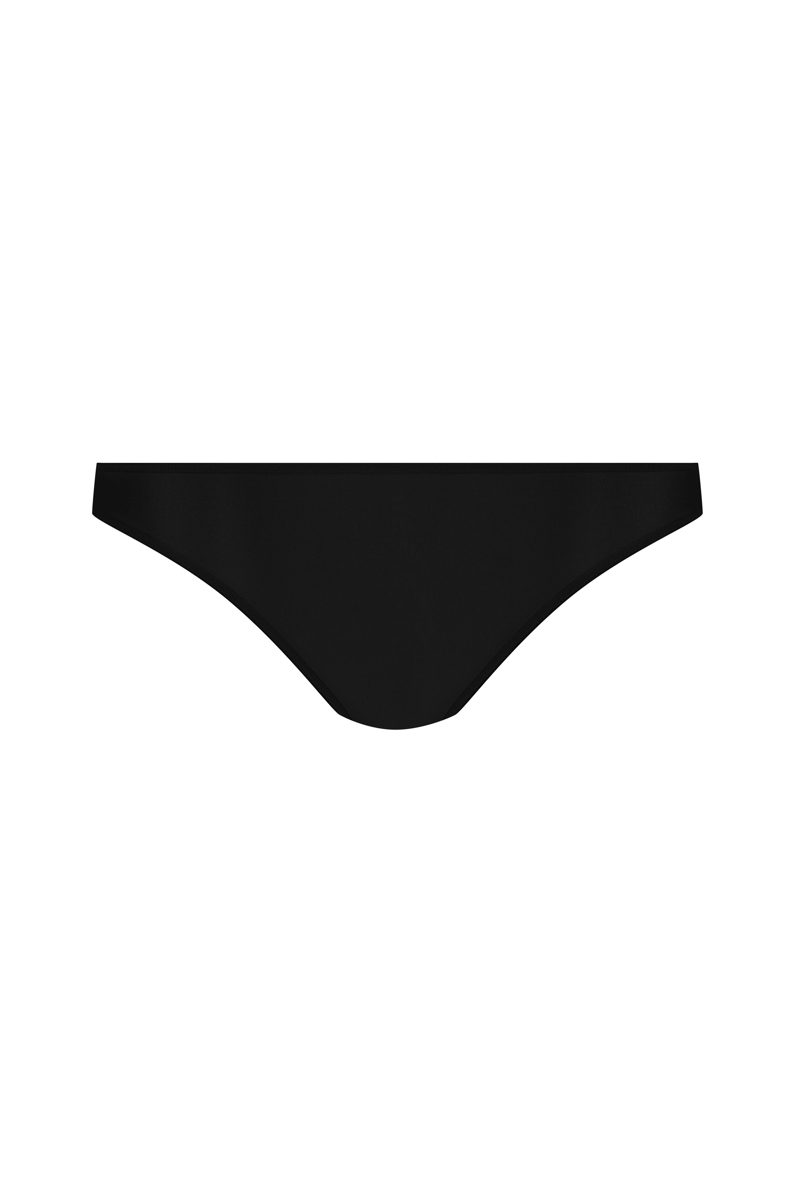 Black jersey panties